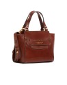  The Bridge - Borsa a mano in pelle con doppio manico e