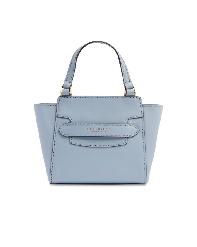  The Bridge - Borsa a mano in pelle con doppio manico e