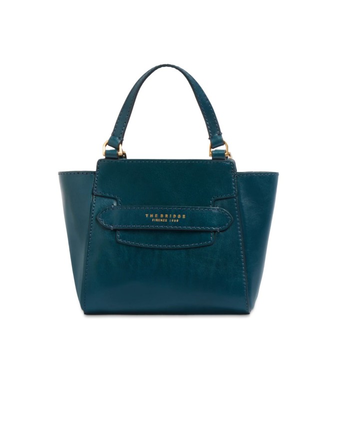  The Bridge - Borsa a mano in pelle con doppio manico e