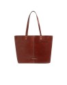  The Bridge - Borsa shopper in pelle con doppio manico Lisa
