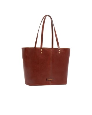  The Bridge - Borsa shopper in pelle con doppio manico Lisa 2