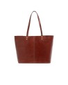  The Bridge - Borsa shopper in pelle con doppio manico Lisa