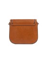  The Bridge - Borsa a tracolla in pelle con patta Luce