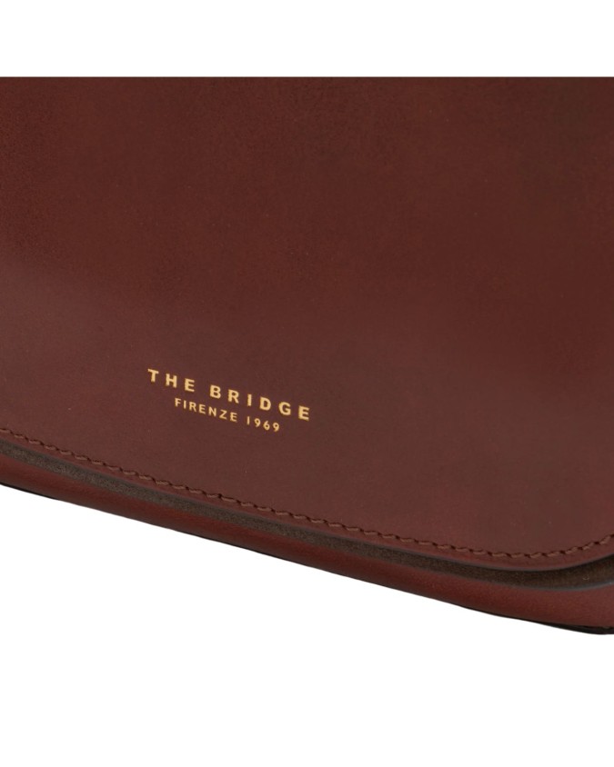  The Bridge - Borsa hobo mini in pelle con tracolla Luce