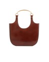  The Bridge - Borsa hobo mini in pelle con tracolla Luce