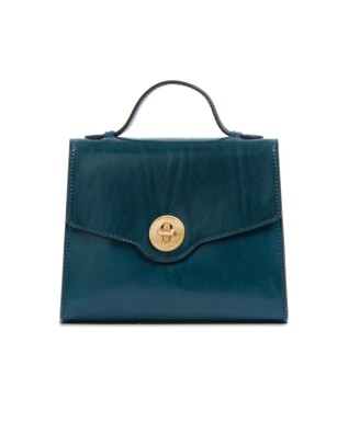 The Bridge - Irene Leather Handbag with Shoulder Strap