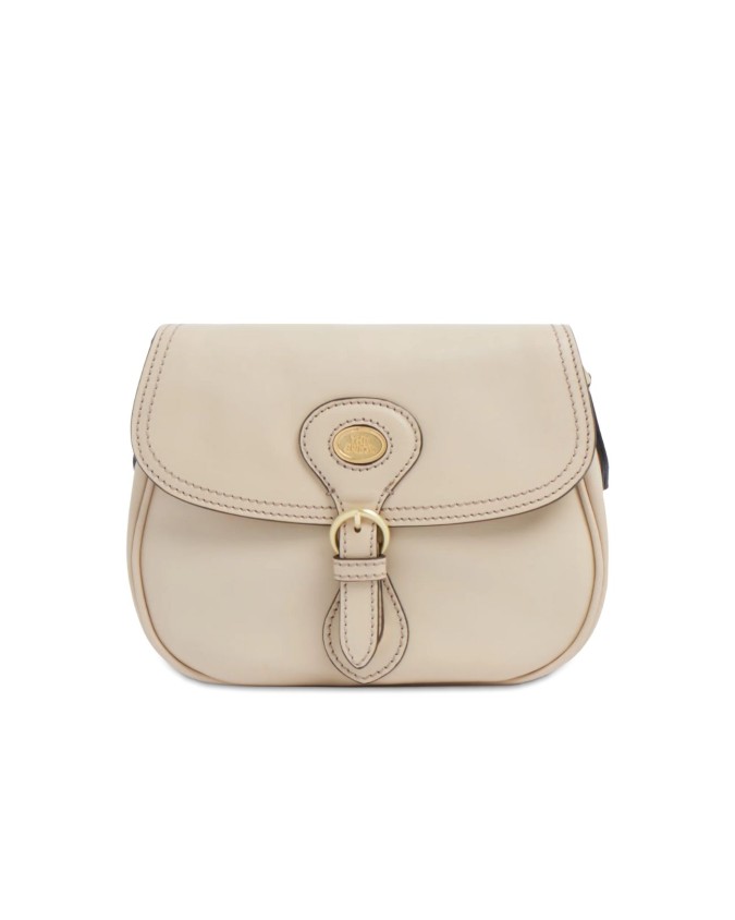  The Bridge - Borsa a tracolla in pelle con patta Isadora