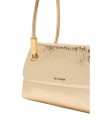  Trussardi - Borsa a spalla e tracolla in pelle con finitura