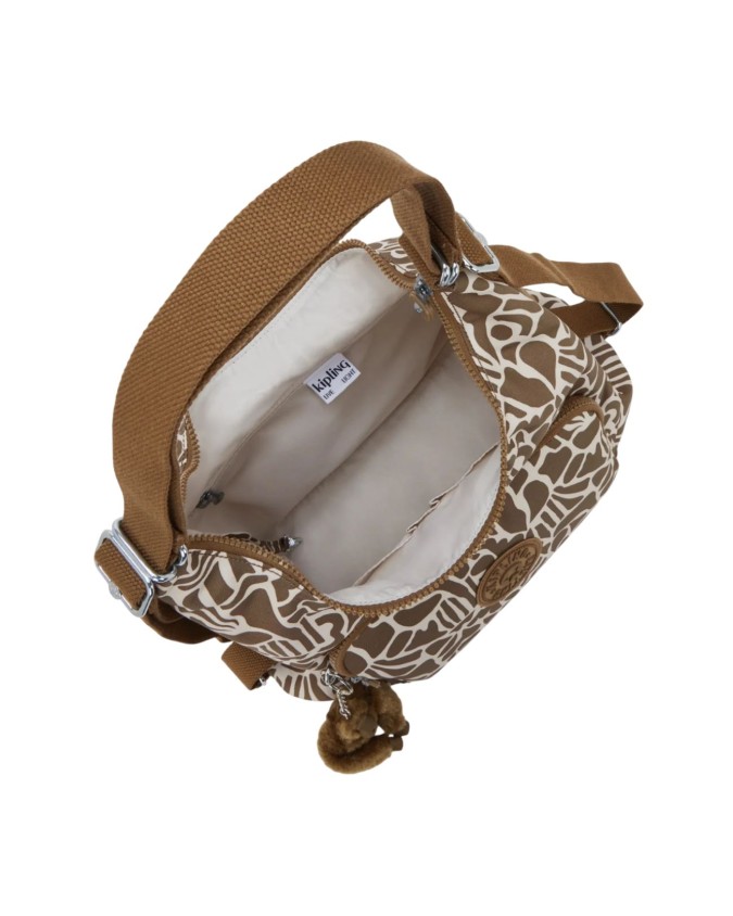  Kipling - Borsa a spalla media in poliestere riciclato