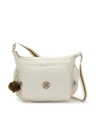  Kipling - Borsa a Tracolla Grande in Tessuto Riciclato Gabb B
