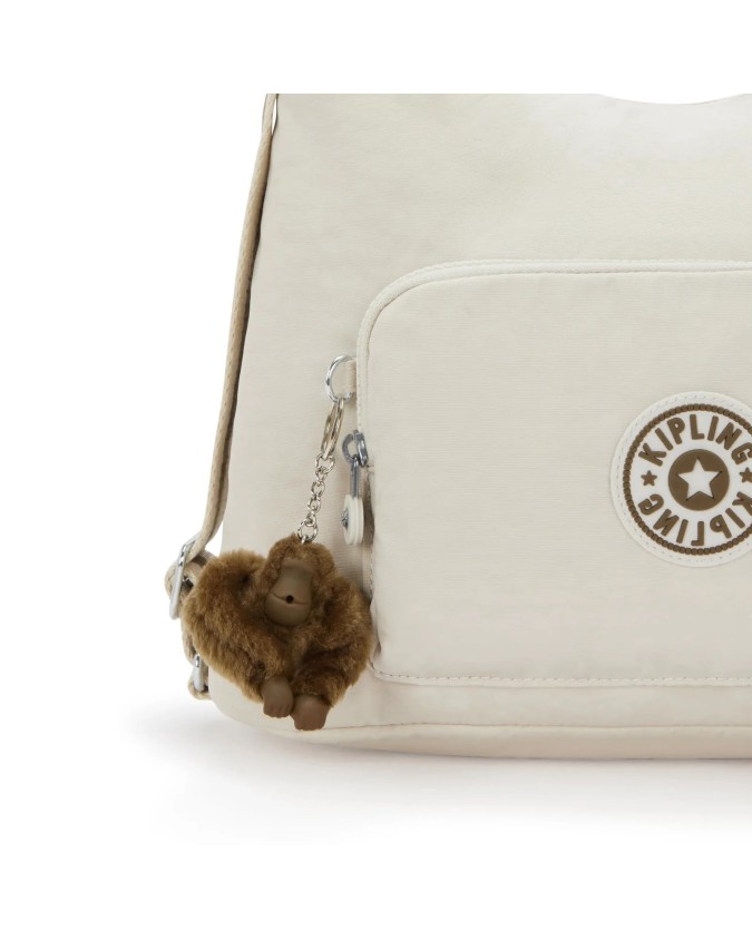 Kipling - Mittelgroße, wandelbare Umhängetasche aus recyceltem