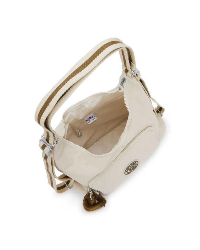 Kipling - Borsa a Spalla Media Trasformabile in Tessuto