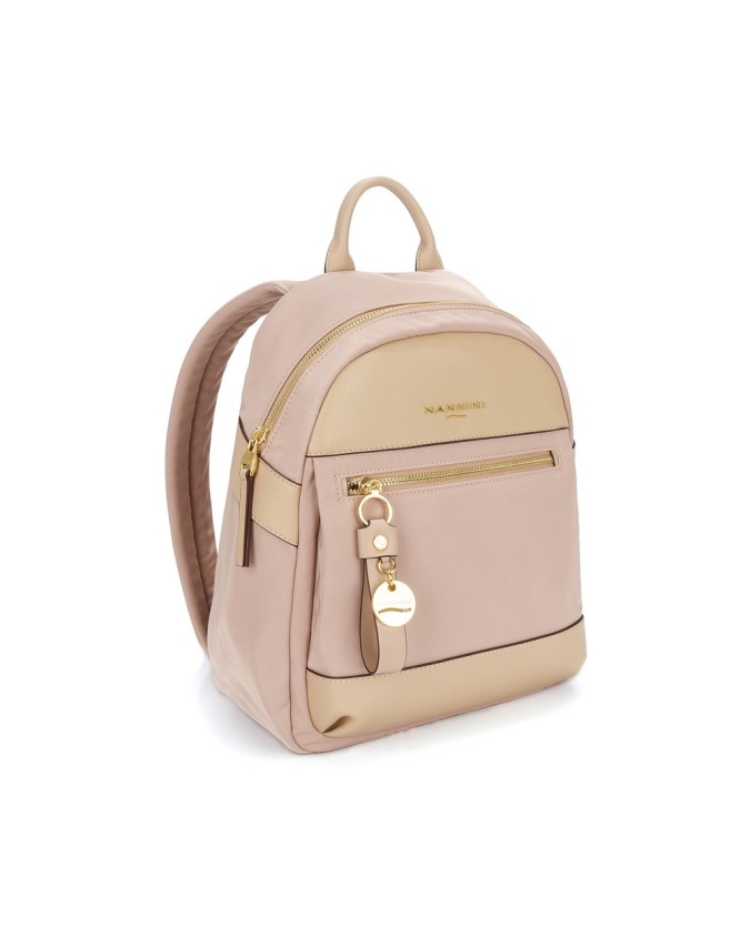  Nannini - Zaino Donna con Tasca Frontale in Nylon/Caracas