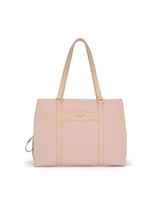  Nannini - Borsa a spalla shopping con doppio manico in nylon e