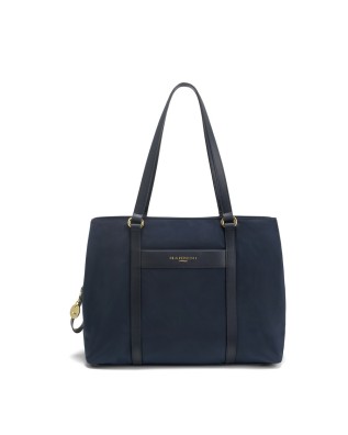  Nannini - Borsa a spalla shopping con doppio manico in nylon e