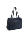  Nannini - Borsa a spalla shopping con doppio manico in nylon e