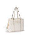  Nannini - Borsa a spalla shopping con doppio manico in nylon e