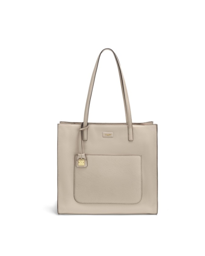  Nannini – Borsa shopper in pelle con doppio manico Helga