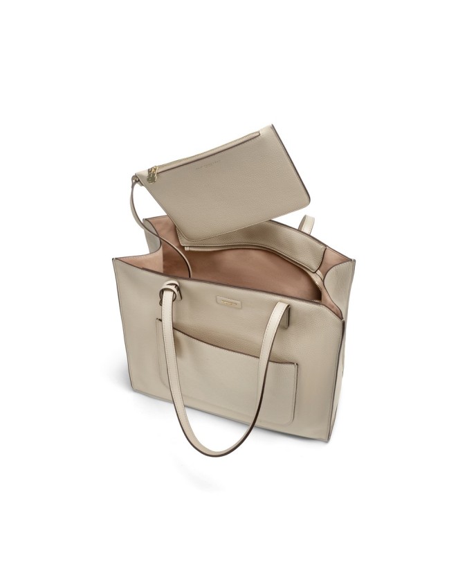  Nannini – Borsa shopper in pelle con doppio manico Helga