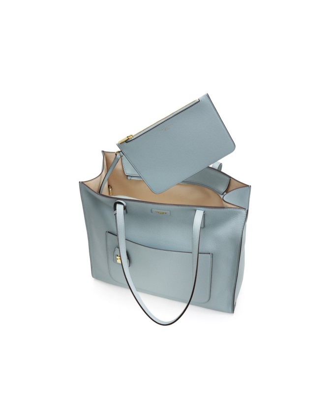  Nannini – Borsa shopper in pelle con doppio manico Helga