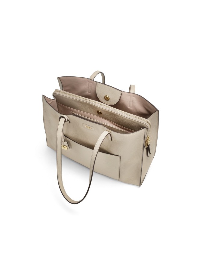  Nannini – Borsa shopper grande in pelle con doppio manico Helga