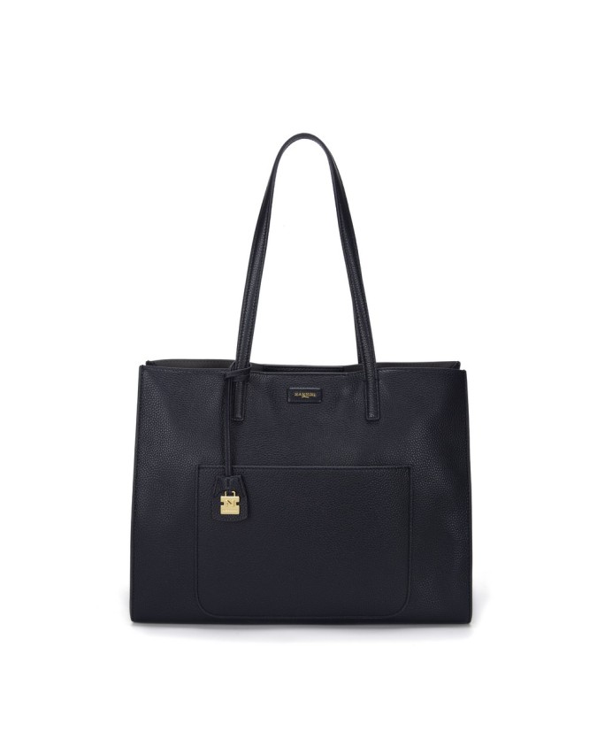  Nannini – Borsa shopper grande in pelle con doppio manico Helga