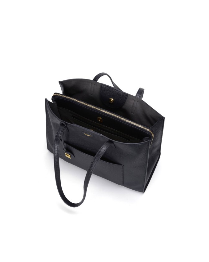  Nannini – Borsa shopper grande in pelle con doppio manico Helga