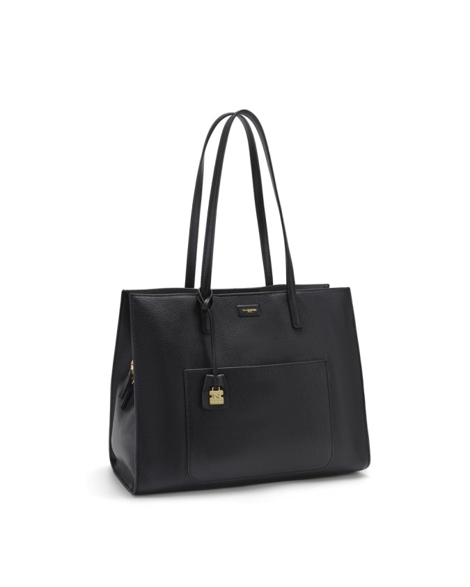  Nannini – Borsa shopper grande in pelle con doppio manico Helga