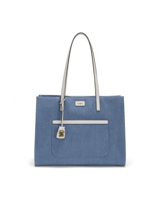 Nannini - Nylontasche mit Lederdetails Carla -...