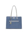 Nannini - Borsa in Nylon con Dettagli in Pelle Carla