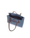  Nannini - Borsa in Nylon con Dettagli in Pelle Carla