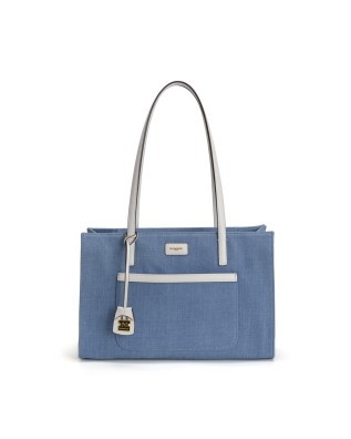 Nannini - Nylontasche mit Lederdetails Carla -...