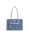  Nannini - Borsa in Nylon con Dettagli in Pelle Carla