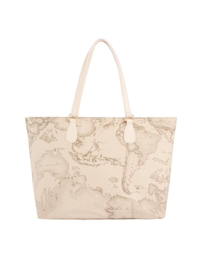  Alviero Martini Prima Classe - Borsa shopping in tessuto soft
