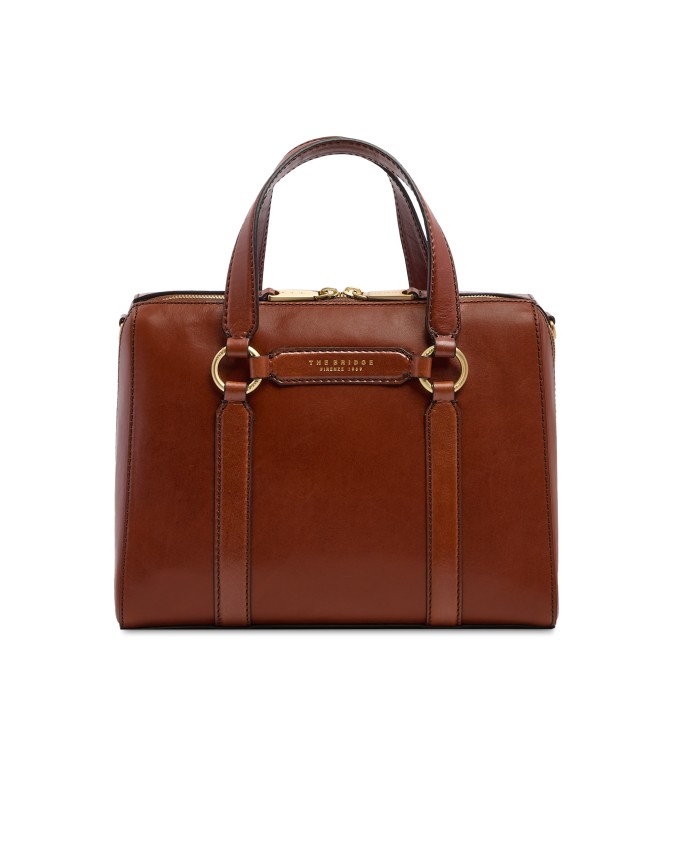  The Bridge - Borsa a mano grande in pelle con tracolla