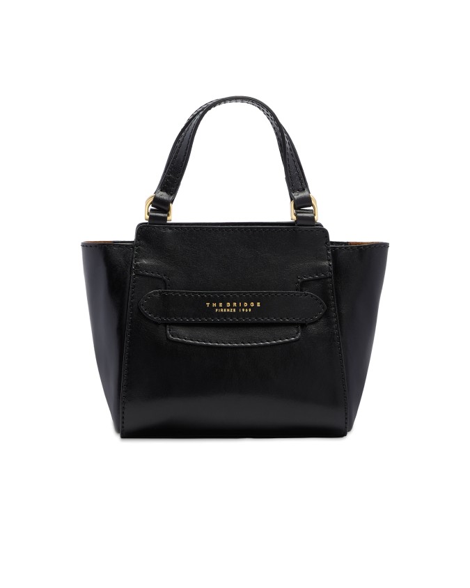  The Bridge - Borsa a mano in pelle con doppio manico e