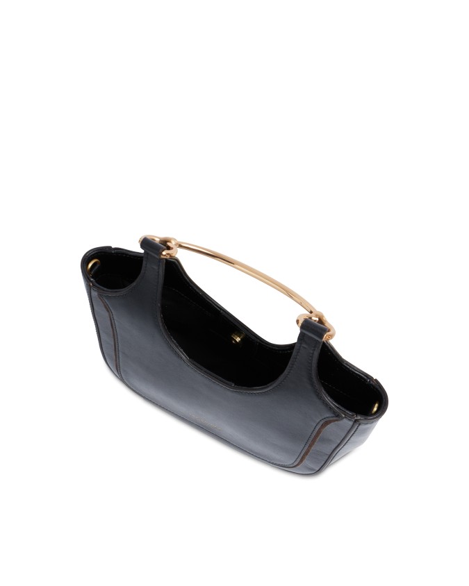  The Bridge - Borsa hobo mini in pelle con tracolla Luce