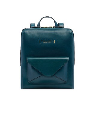  The Bridge - Zaino donna in pelle con tasca frontale Frida