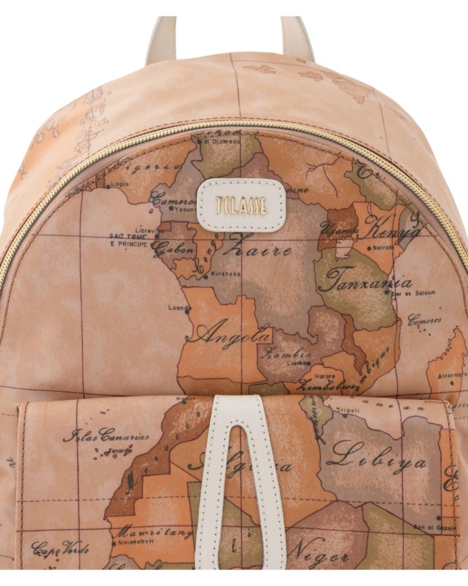  Alviero Martini Prima Classe - Zaino donna in tessuto soft Geo