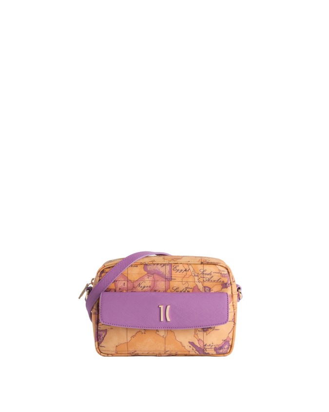 Alviero Martini Prima Classe - Tracollina reporter in tessuto Tropic Bag