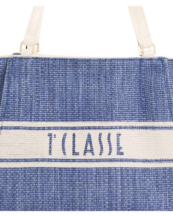  Alviero Martini Prima Classe - Borsa shopping in tessuto