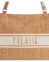 Alviero Martini Prima Classe – Einkaufstasche aus Stoff in Raffia-Optik Coast