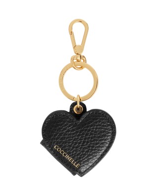  Coccinelle - Portachiavi in pelle e metallo Hearty Charm 2
