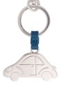 Coccinelle - Portachiavi in pelle e metallo automobile Basic