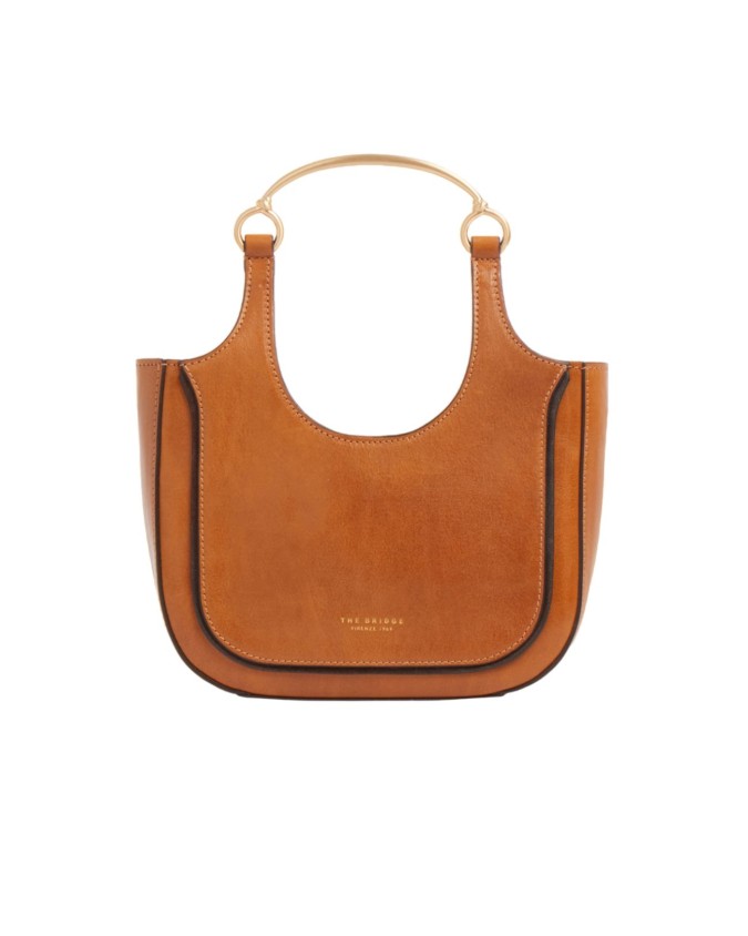  The Bridge - Borsa hobo mini in pelle con tracolla Luce