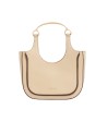  The Bridge - Borsa hobo mini in pelle con tracolla Luce