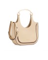  The Bridge - Borsa hobo mini in pelle con tracolla Luce