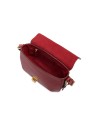  The Bridge - Borsa a tracolla in pelle media con patta Federica