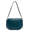  The Bridge - Borsa a tracolla in pelle media con patta Federica