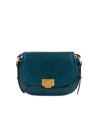  The Bridge - Borsa a tracolla in pelle con patta Federica